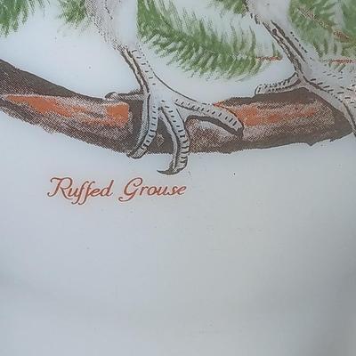 Three vintage decanters Old Charter - Quail -