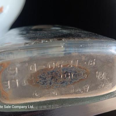 Three vintage decanters Old Charter - Quail -