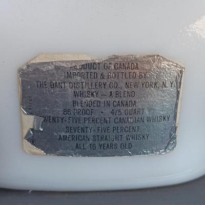 Three vintage decanters Old Charter - Quail -