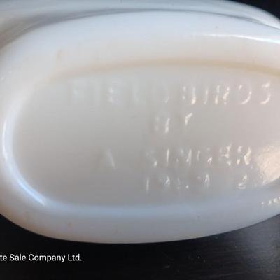 Three vintage decanters Old Charter - Quail -