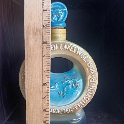 Kentucky Straight Burbon Honorable Order of the Blue Goose International decanter