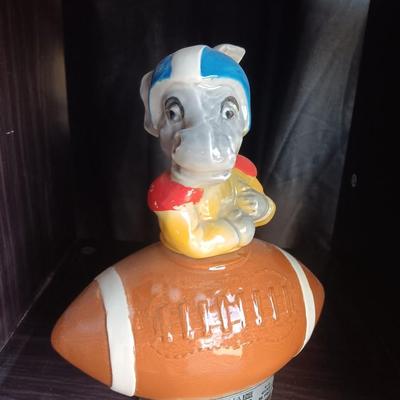 Jim Beam 1972 Jim Beam Democratic election Football Decanter