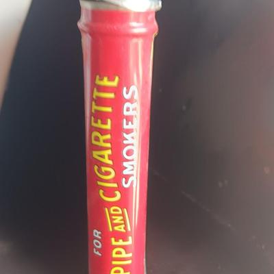 Kewanee Illinois Decanter with Prince Albert tobacco tin