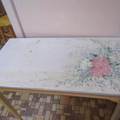 Painted Wood Finish Table- Approx 30