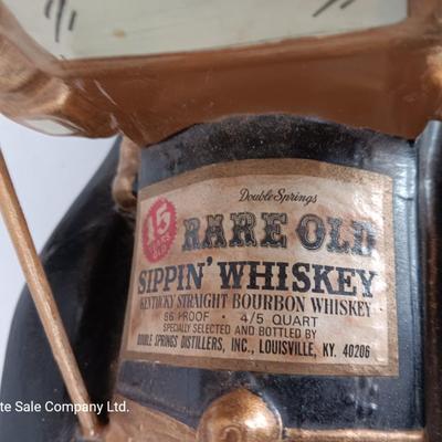 Double Springs Rare Old Whiskey 1910 Ford porcelain bottle Collector Series