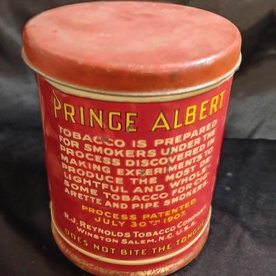 Two Prince Albert tins