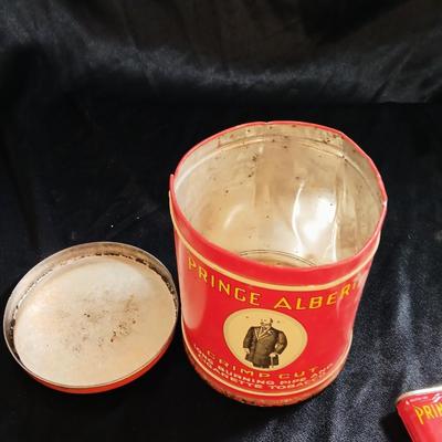 Two Prince Albert tins