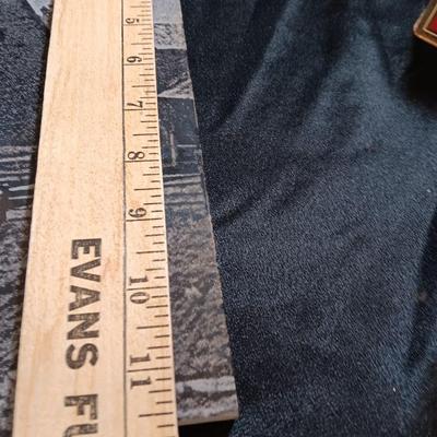 Really cool lasered art tile Barn with horse with vintage spice cans