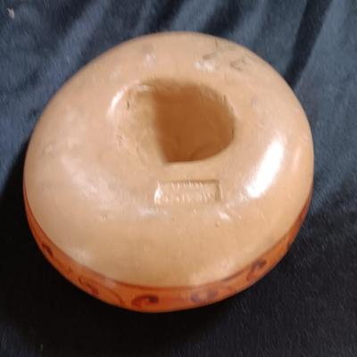 Pottery Sombrero with wooden Mexico salt & pepper shakers and metal spice tins