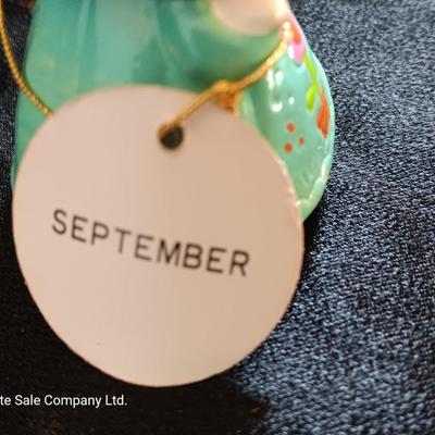 Vintage 1960s Josef Originals September & February Birthday Girl Figurines