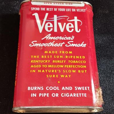 Prince Albert container with King Edward Cigar box and two tobacco tins