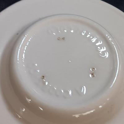 Adolph Coors ceramic ash tray with Velvet tobacco tin