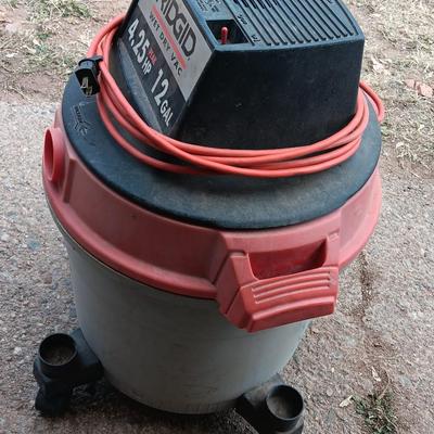 Rigid 12-gallon wet dry Vac