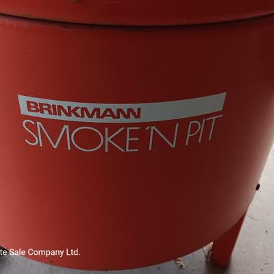 Electric burner Brinkmann Smok'n pit Smoker 3 piece with adjustable racks