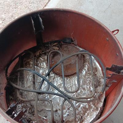 Electric burner Brinkmann Smok'n pit Smoker 3 piece with adjustable racks