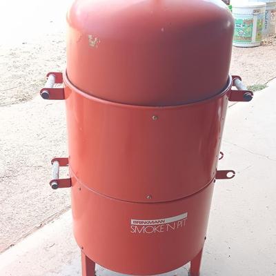 Electric burner Brinkmann Smok'n pit Smoker 3 piece with adjustable racks