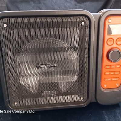 Westinghouse Wireless Workshop Speaker w/FM Radio