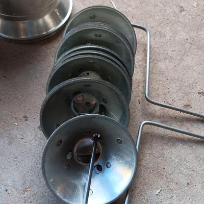 Stainless steel Milking machine - bucket - with hoses and a cream separator