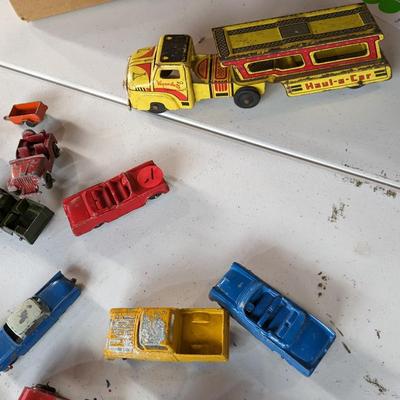 Large Collection of Vintage Die Cast and Rubber Cars