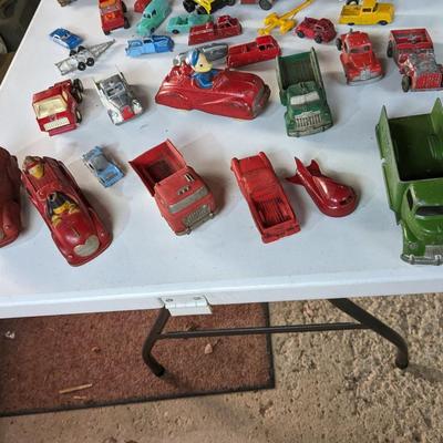 Large Collection of Vintage Die Cast and Rubber Cars