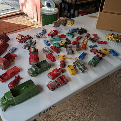 Large Collection of Vintage Die Cast and Rubber Cars