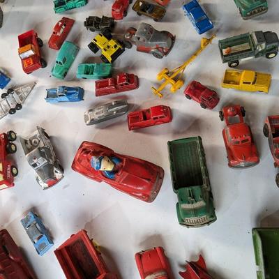 Large Collection of Vintage Die Cast and Rubber Cars