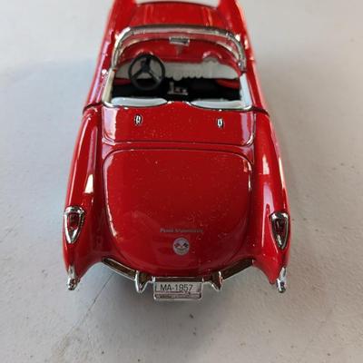 Like New Sunnyside Die Cast 1957 Corvette Roadster