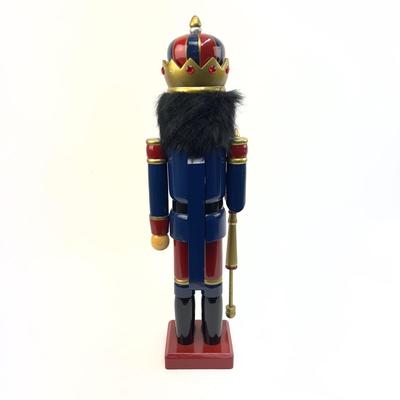 483 Large 24â€ Wooden Nutcracker with Crown