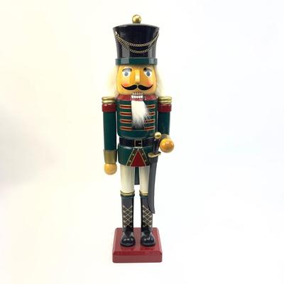 485 Large 24â€ Wooden Nutcracker