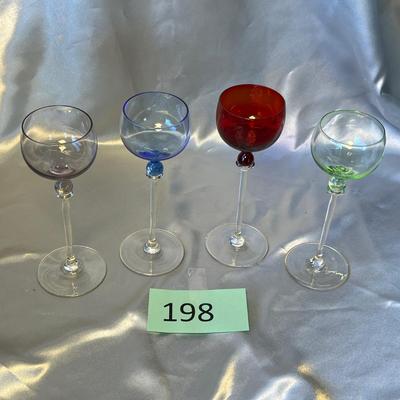 Italian Tall Liquor glasses
