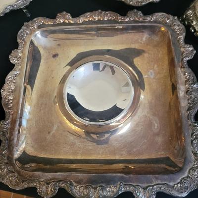 Heavy Duty Silverplate Platters, Bowls and More (DR-DW)