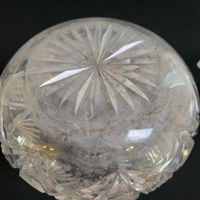 Crystal Decanters and an Ice Bucket (BR-DW)