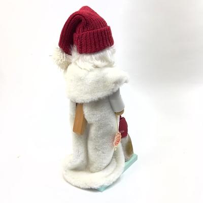 493 Original Steinbach White Santa Nutcracker 16.5â€ high with Tag