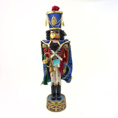 498 Large CHRISTOPHER RADKO Wooden Musical Numbered Nutcracker