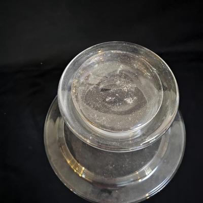 Glass Bowl & Plates  (PS-JS)