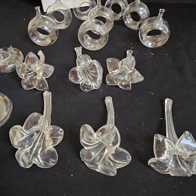 Glass Bud Vases & Container Items  (PS-JS)