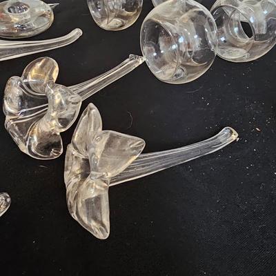 Glass Bud Vases & Container Items  (PS-JS)