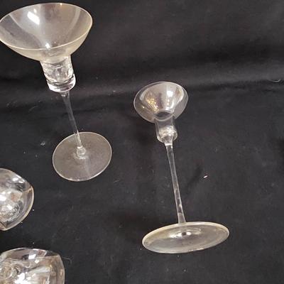 Glass Bud Vases & Container Items  (PS-JS)