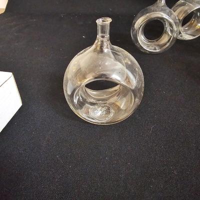 Glass Bud Vases & Container Items  (PS-JS)