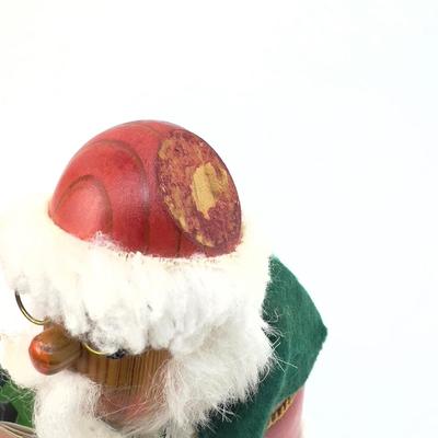 500 Two German Wooden Santa Smokers as-is