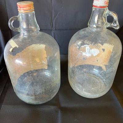 RARE 1950's 2 Gallon Glass Coca-Cola Coke Syrup Bottles with Lid Duraglass