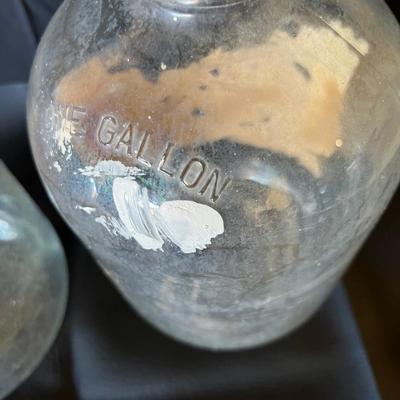 RARE 1950's 2 Gallon Glass Coca-Cola Coke Syrup Bottles with Lid Duraglass