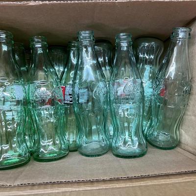 Vintage Lot of Coke Bottles 8 oz.