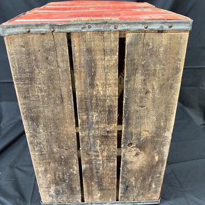 Vintage Original Handmade Bottle Carrier Chest 12 1/4" Wide x 18" Tall