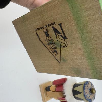 501 Two Wooden Steinbach Nutcrackers
