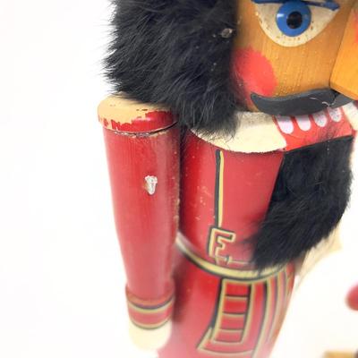 501 Two Wooden Steinbach Nutcrackers