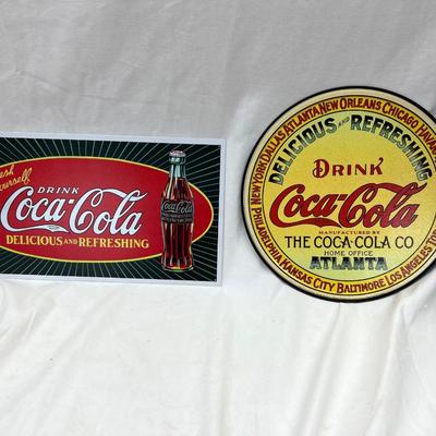 Coca-Cola Reproduction Signs