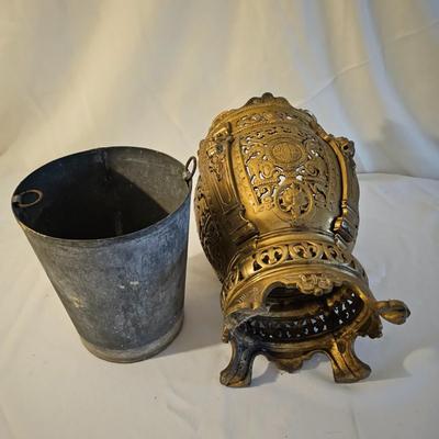 Vintage Bronze Asian Footed Jardiniere  (BP-JS)