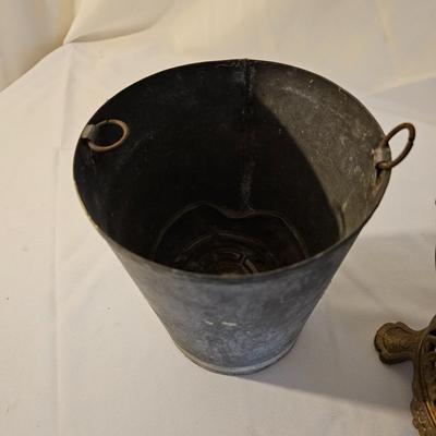 Vintage Bronze Asian Footed Jardiniere  (BP-JS)