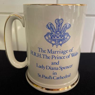 The Royal Marriage 29 July 1981 Pride of Britain Souvenir Vintage MugÂ Lady Diana